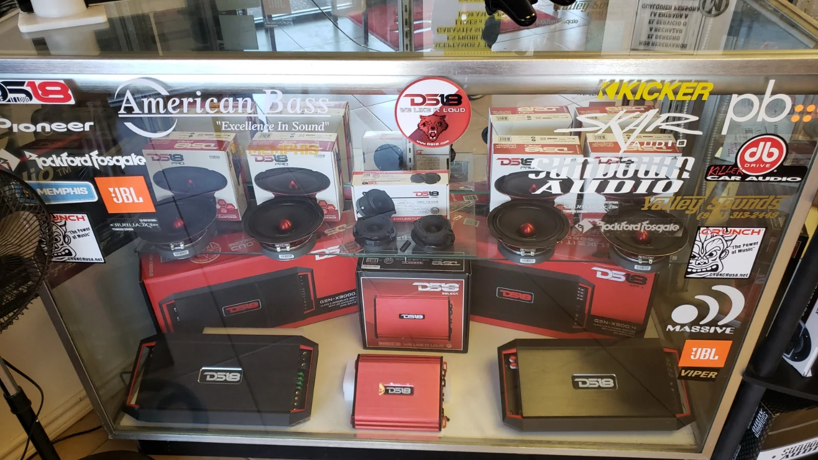 Valley Sounds And Security storefront in McAllen, TX