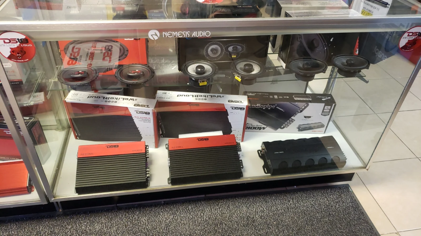 Inside Valley Sounds And Security — shop interior and install bay